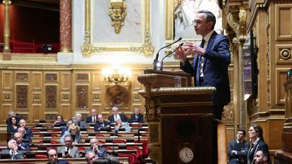 Bruno Retailleau est candidat, en plus de la présidentielle, à sa réélection au Sénat.