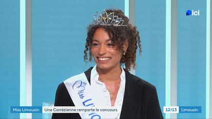 Élise Escuriol, Miss Limousin 2026 pour Miss France 2027, dans le « 12/13 » du Limousin.