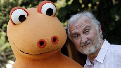 Le marionnettiste Yves Brunier, co-créateur et interprète du personnage Casimir.