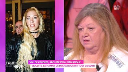 La mère de Loana réagit au projet de vol des cendres de sa fille dans «TBT9»