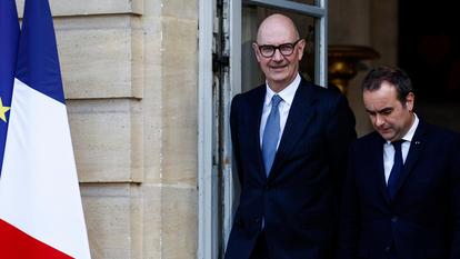 Le ministre de l’Économie, Roland Lescure, et le premier ministre, Sébastien Lecornu.
