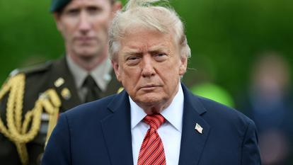 Le président américain Donald Trump, à Dublin, le 12 septembre 2026.