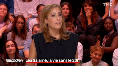 Léa Salamé dans «Quotidien»