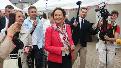 Ségolène Royal lors des universités d’été du PS à Blois (Loir-et-Cher), le 29 août 2026.