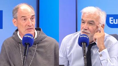 Le Cardinal François Bustillo et Pascal Praud sur Europe 1.