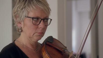 Rachel Routier, professeur de violon.