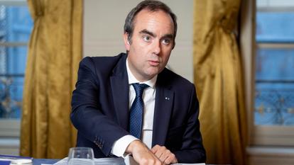 Sébastien Lecornu à Matignon, à Paris, le 16 septembre.