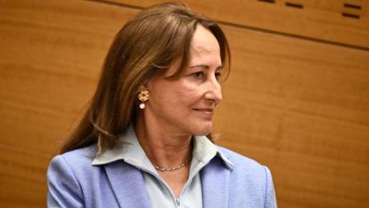 La candidate socialiste à la primaire sociale-démocrate Ségolène Royal à Paris, le 20 mai 2025.