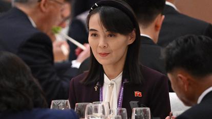 Kim Yo-jong, sœur du dirigeant nord-coréen Kim Jong-un, à Pékin, le 3 septembre 2025.
