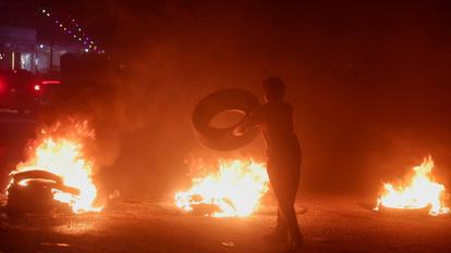 Un manifestant à Alep, en Syrie, 13 septembre 2026 (photo d’illustration).
