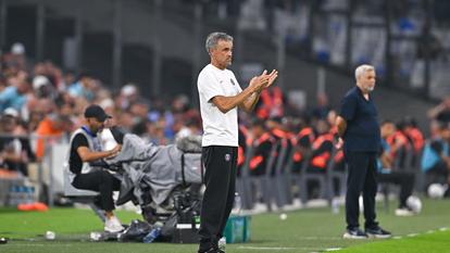 Luis Enrique et ses joueurs ont fait le plein à Marseille.