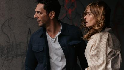 Tomer Sisley et Fauve Hautot dans La Cible sur TF1.