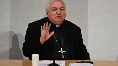 Le Cardinal Jean-Marc Aveline, président de la Conférence des évêques de France.