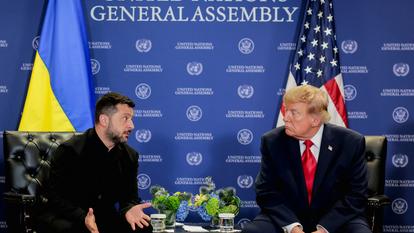 Donald Trump et Volodymyr Zelensky ont eu un entretien bilatéral ce mardi 22 septembre.