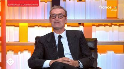 Augustin Trapenard dans «La Grande Librairie».