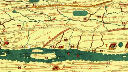 Les auteurs se sont notamment appuyés sur une analyse de la table de Peutinger, carte médiévale héritée du monde romain, et sur des données récoltées lors de fouilles archéologiques.