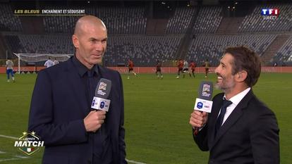 Zinédine Zidane et Bixente Lizarazu sur TF1