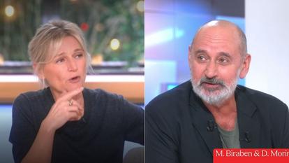 Daniel Morin taquine Anne-Elisabeth Lemoine dans «C à vous».