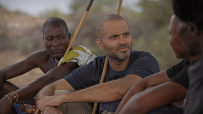 Tony Parker dans «Rendez-vous en terre inconnue» sur France 2.