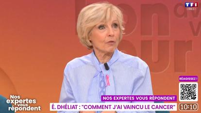 Évelyne Dhéliat s’est confiée sur son cancer du sein dans la matinale de TF1.