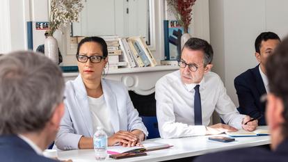 Le patron des Républicains et candidat à la présidentielle, Bruno Retailleau.