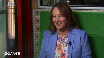 Ségolène Royal dans «Quai numéro 8»