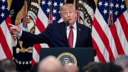 Le président américain Donald Trump s’exprime à Washington, D.C., États-Unis, le 30 septembre 2026. (Photo d’illustration)