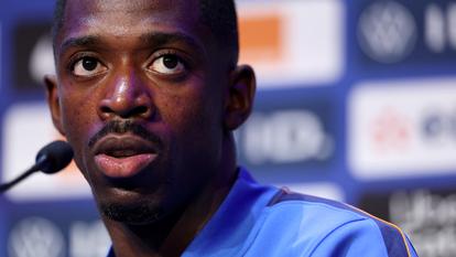 Ousmane Dembélé a répondu aux questions des journalistes ce jeudi.