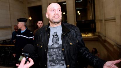 Alain Soral, au tribunal de Paris, le 12 mars 2015.