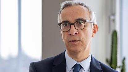 Olivier Christen, procureur national antiterroriste, et directeur du Parquet National Antiterroriste (PNAT), répond aux questions du Figaro dans son bureau au Tribunal de Paris.