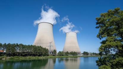 La centrale de Nogent-sur-Seine. Près de la moitié des Français sont favorables à la prolongation de la durée de vie des réacteurs.