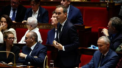 Le premier ministre, Sébastien Lecornu, mardi 6 octobre, pour la reprise des questions au gouvernement à l’Assemblée nationale.