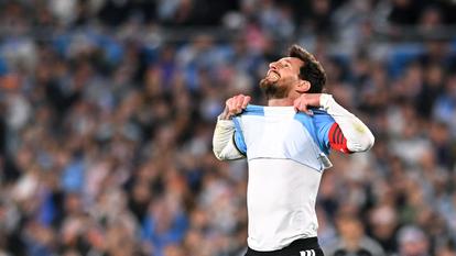 Lionel Messi lors d’un match amical opposant l’Argentine contre le Bénin, à Buenos Aires, le 6 octobre 2026.