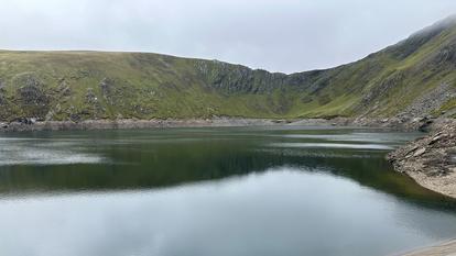 Le réservoir supérieur de la centrale Engie, à Dinorwig, au pays de Galles