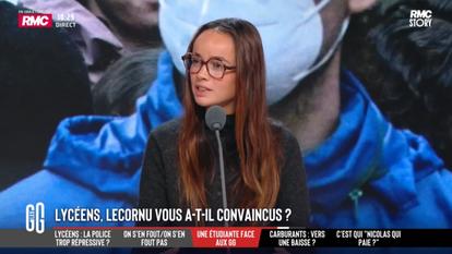 Louise Montangon dans «Les Grandes Gueules» sur RMC