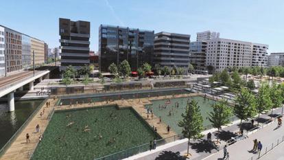 Deux bassins sont annoncés, pour une capacité totale de 300 personnes.