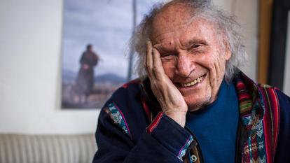 Le violoniste Ivry Gitlis en 2013.