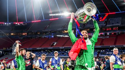 Gigio Donnarumma a activement participé au premier sacre en C1 du PSG.