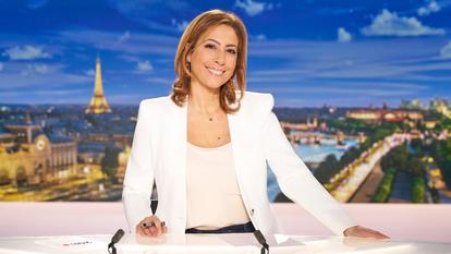 Léa Salamé au «20 Heures» de France 2