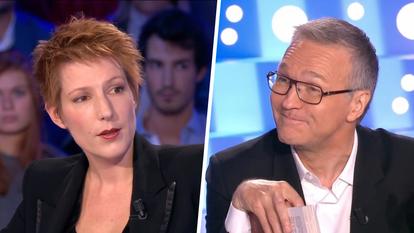 Natacha Polony et Laurent Ruquier dans « On n’est pas couché ».