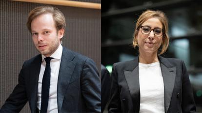 Charles Alloncle et Léa Salamé.
