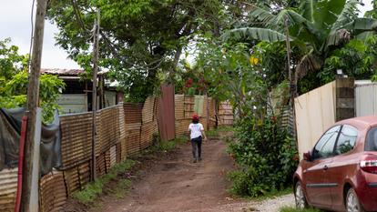 Matoury, dans la périphérie de Cayenne