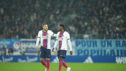 Ici avec Lucas Hernandez, Nuno Mendes est sorti sur blessure ce samedi.