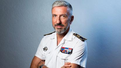 Le contre-amiral Cedric Chetaille.