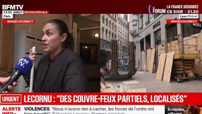 Le témoignage glaçant sur BFMTV d’une Parisienne après les violences du 17 octobre.
