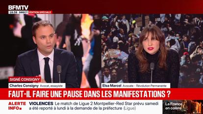 Charles Consigny et Elsa Marcel sur BFMTV