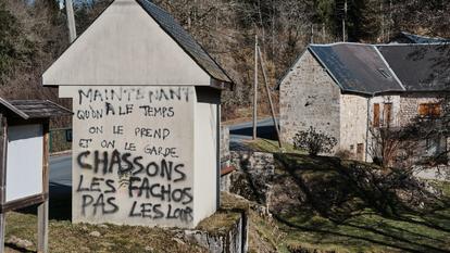 «Maintenant qu'on a le temps, on le prend et on le garde. Chassons les Fachos pas les loups», le 16 février 2023.