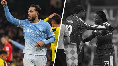 Rayan Cherki en grande forme avec City, Bradley Barcola n’a pas pesé en entrant en jeu avec Liverpool.