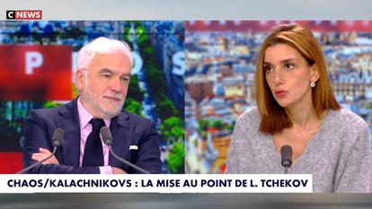 Pascal Praud et Lara Tchekhov sur CNews.