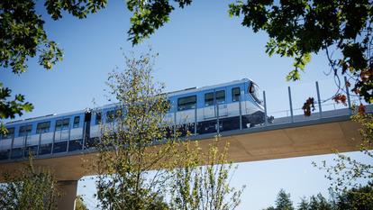 Le premier tronçon de la ligne 18 devait commencer sa marche à blanc mi-octobre.